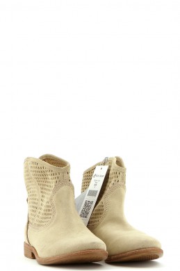 Chaussures Bottines / Low Boots GEOX BEIGE