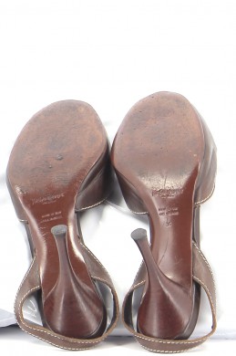 Chaussures Sandales YVES SAINT LAURENT CHOCOLAT
