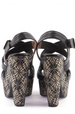 Chaussures Sandales COSMOPARIS NOIR