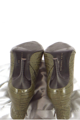 Chaussures Bottines / Low Boots ZARA KAKI