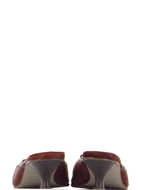 Chaussures Mules PARALLELE MARRON
