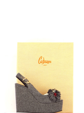 Chaussures Sandales CASTANER GRIS