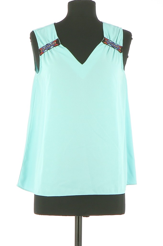 Vetements Top SUD EXPRESS TURQUOISE