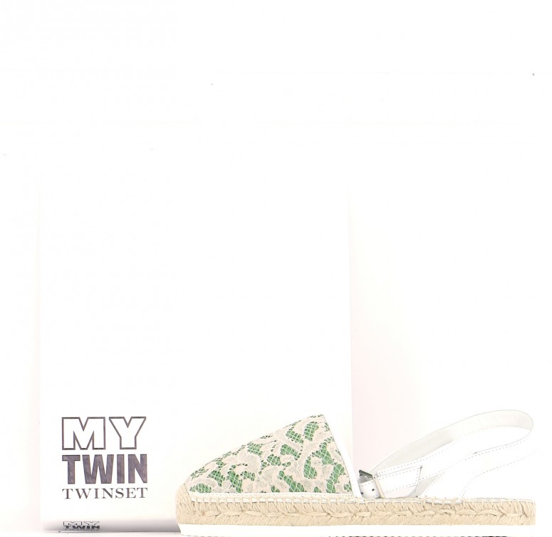 Chaussures Sandales TWINSET BLANC