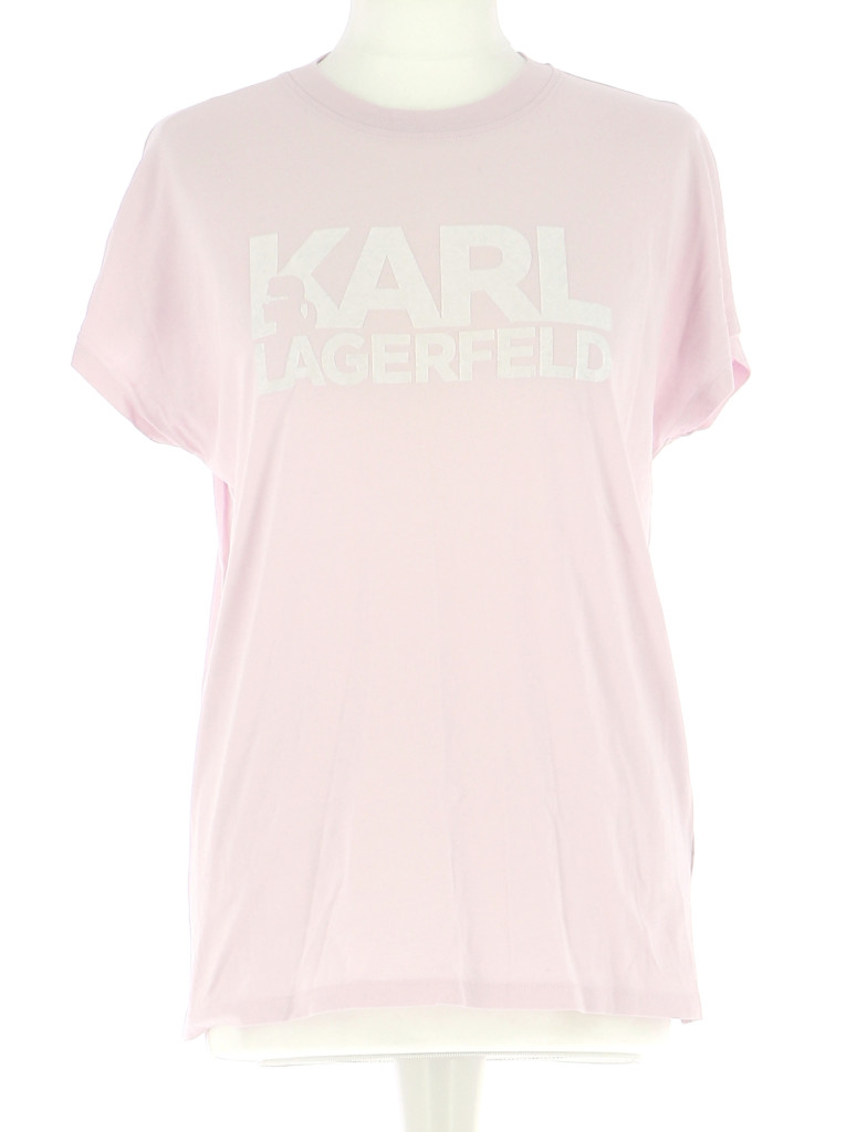 Vetements Tee-Shirt KARL LAGERFELD ROSE