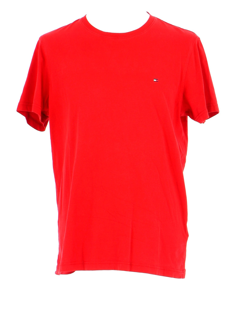 Vetements Tee-Shirt TOMMY HILFIGER ROUGE